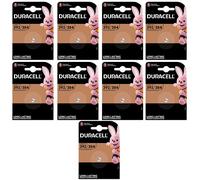 10x Duracell 392 384 1.5V Silver Oxide Watch Battery SR41 D384 392 SR41W V384