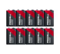 7 x Procell Professional Use 9V PP3 Batteries Block Smoke Alarm LR22 BLOC MN1604