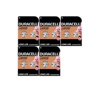 10x Duracell Cr 2450 Lithium (5 Blister Packs of 2 Batteries) 10 Batte