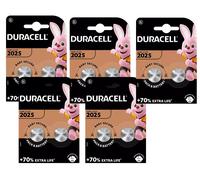 10 x Duracell CR2025 3V Lithium Coin Cell Battery 2025 DL/BR2025 Longest Expiry