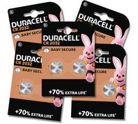 10x DURACELL CR2032 Batteries 3V Lithium Coin Cell DL2032 2032 EXPIRY 08/2034