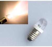 10x E10 E 10 LED Lamp Warm White 12 V LED Bulb Socket