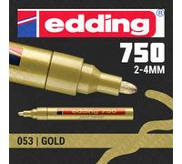 10x edding Paint Marker | Colour/Nib Opts for All Surfaces | Made in Japan