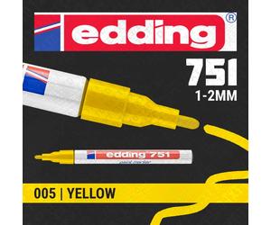 10x edding Paint Marker | Colour/Nib Opts for All Surfaces | Made in Japan