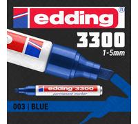 10x edding Permanent Marker | Colours/Nibs for All Surfaces | Made in Germany