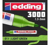 10x edding Permanent Marker | Colours/Nibs for All Surfaces | Made in Germany