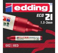 10x edding Permanent Marker | Colours/Nibs for All Surfaces | Made in Germany