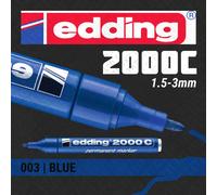 10x edding Permanent Marker | Colours/Nibs for All Surfaces | Made in Germany