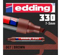 10x edding Permanent Marker | Colours/Nibs for All Surfaces | Made in Germany