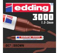 10x edding Permanent Marker | Colours/Nibs for All Surfaces | Made in Germany