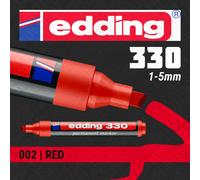 10x edding Permanent Marker | Colours/Nibs for All Surfaces | Made in Germany