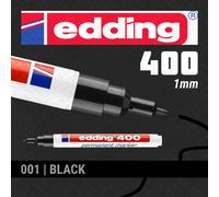 10x edding Permanent Marker | Colours/Nibs for All Surfaces | Made in Germany