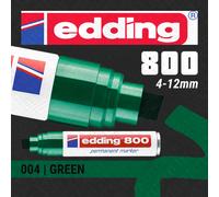 10x edding Permanent Marker | Colours/Nibs for All Surfaces | Made in Germany