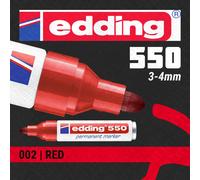 10x edding Permanent Marker | Colours/Nibs for All Surfaces | Made in Germany