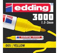 10x edding Permanent Marker | Colours/Nibs for All Surfaces | Made in Germany