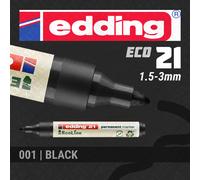 10x edding Permanent Marker | Colours/Nibs for All Surfaces | Made in Germany
