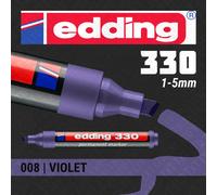 10x edding Permanent Marker | Colours/Nibs for All Surfaces | Made in Germany
