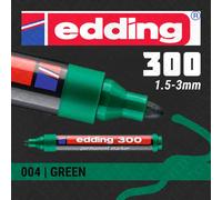 10x edding Permanent Marker | Colours/Nibs for All Surfaces | Made in Germany