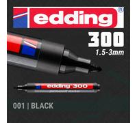 10x edding Permanent Marker | Colours/Nibs for All Surfaces | Made in Germany