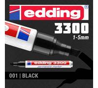 10x edding Permanent Marker | Colours/Nibs for All Surfaces | Made in Germany