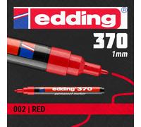 10x edding Permanent Marker | Colours/Nibs for All Surfaces | Made in Germany