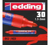 10x edding Permanent Marker | Colours/Nibs for All Surfaces | Made in Germany