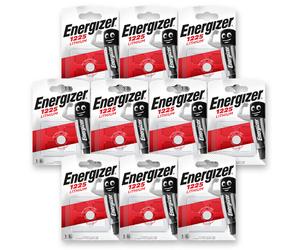 10x ENERGIZER CR1225 1225 Batteries 3V Lithium Coin Cell BR1225 EXPIRY 10/2034