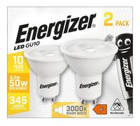 10x Energizer GU10 Non-Dimmable LED Bulbs Warm White Pk2 (2.07/Unit +Free Ship)