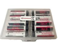 10x EVE ER14505 (Compatible LS 14500) 3.6 V Lithium Thionyl Chloride Battery with Battery Box