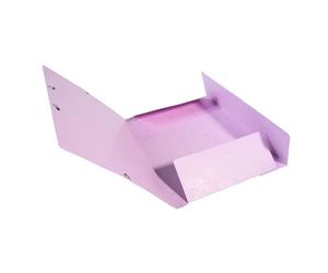 10x Exacompta A4 Folder Files Document Wallets Elastic Straps Various Colours