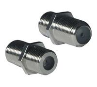 10X F Type Screw Connector Female Coupler Adapter Sat Coax Cable Joiner Plug