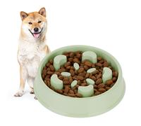 10x Feeder Bowl Anti Gulping Eat Slowly Dog Food Pet Breed Slow Healthy 600ml