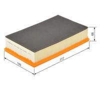 10x ✅Fits BOSCH F 026 400 007 Air filter F 026 400 007 Air filter (C ⭐UK Seller⭐