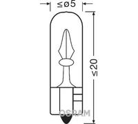 10x ✅Fits OSRAM 2723 MINIATURE BULB 12V 2.3W W2X4.6D ⭐UK Seller⭐