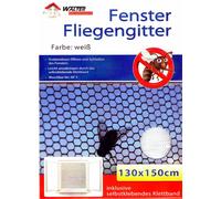 10x Fly Screen Window White 130 x 150cm Touch Fastener Mosquito Net Repellent