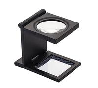 10X Folding Magnifying Glass Desktop Magnifier Hands Free Magnifying Glass Portable Folding Magnifying Glass on Stand Magnifying Lamp Glass Magnifying Glasses for Hobbies Needlework Craft