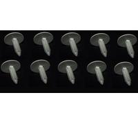 10X For CHRYSLER FORD VW GM WHEEL ARCH COVER SPLASHSHIELD TRIM PANEL RETAINER CLIPS