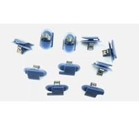 10X For Vauxhall Adam Astra Corsa Insignia Signum Vectra Zafira Tailgate Door Moulding Panel Blue Clips 24405740
