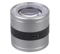 10X Full Metal Glass LED Scale Loupe USB Charging Lens Magnifier Stamps Jewelry Lens Accessories Accessories for Men