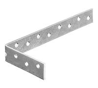 10x Galvanised Light Duty Restraint Straps 3mm Thick Packs of 10 Pieces (600mm x 3mm x 30mm)