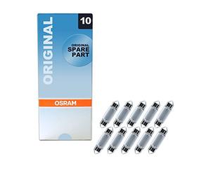 10x Genuine Osram Original 12v C5W (239 / SV8.8-8) 5w Clear Bulbs [6418] - Part Number 6418