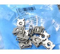 10x GENUINE WHEEL ARCH UNDER TRAY GRILLE M5 METAL SPEED NUTS FOR VW FOR AUDI SKODA SEAT ALL MODELS 5X16,5X11 N90959101