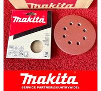 10X GenuineMakita P-43577 125mm 120 Grit Hook & Loop Abrasive Disc BO5031 BO5030