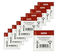 10x Gervin GV11 Wine Yeast 5g Red Fruit Wines Reduces Malic Acid 5-23L