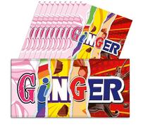 10x Ginger Rude Chocolate Bar Wrappers. Funny Choc Cover Joke Insult Husband Wife Birthday Xmas Secret Santa Gift Novelty Prank Fun Friend Present. Multipack: Pack of 10. (Chocolate Not Included).