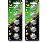 GP GPPBL2430054 Lithium Button Cell CR2430 (DL2430) - Card of 5