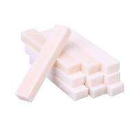 10x Guitar Bridge Saddle, 67G Blank Bone Nut 52x10x6mm Guitar Ukulele Luthier Saddle Bass DIY Builder