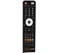 10x Heitech Universal Remote Black Replacement 4in1 Television Smart TV DVD