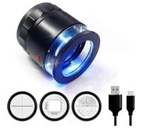 10x Jewelers Loupe Rechargeable Loupe Magnifier, with Interchangeable Reticle Scales for Gemstones top