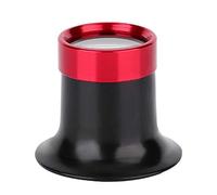 10x Jewelry Magnifier Loop, Lightweight Aluminum Alloy Single Eye Loupe for Watch Repair, Gem Inspection, Coin and Stamp Collecting